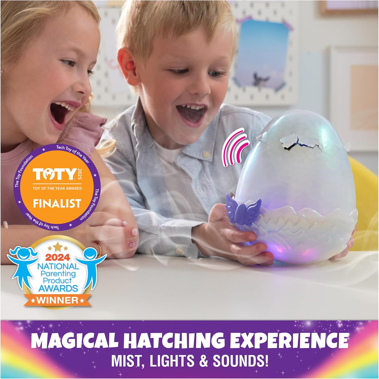 Hatchimals Alive Mystery Hatch Interactive Egg with Mist and Sounds