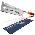 Presch 250mm Fine Tooth Dovetail Saw | Reversible Handle Hand Saw