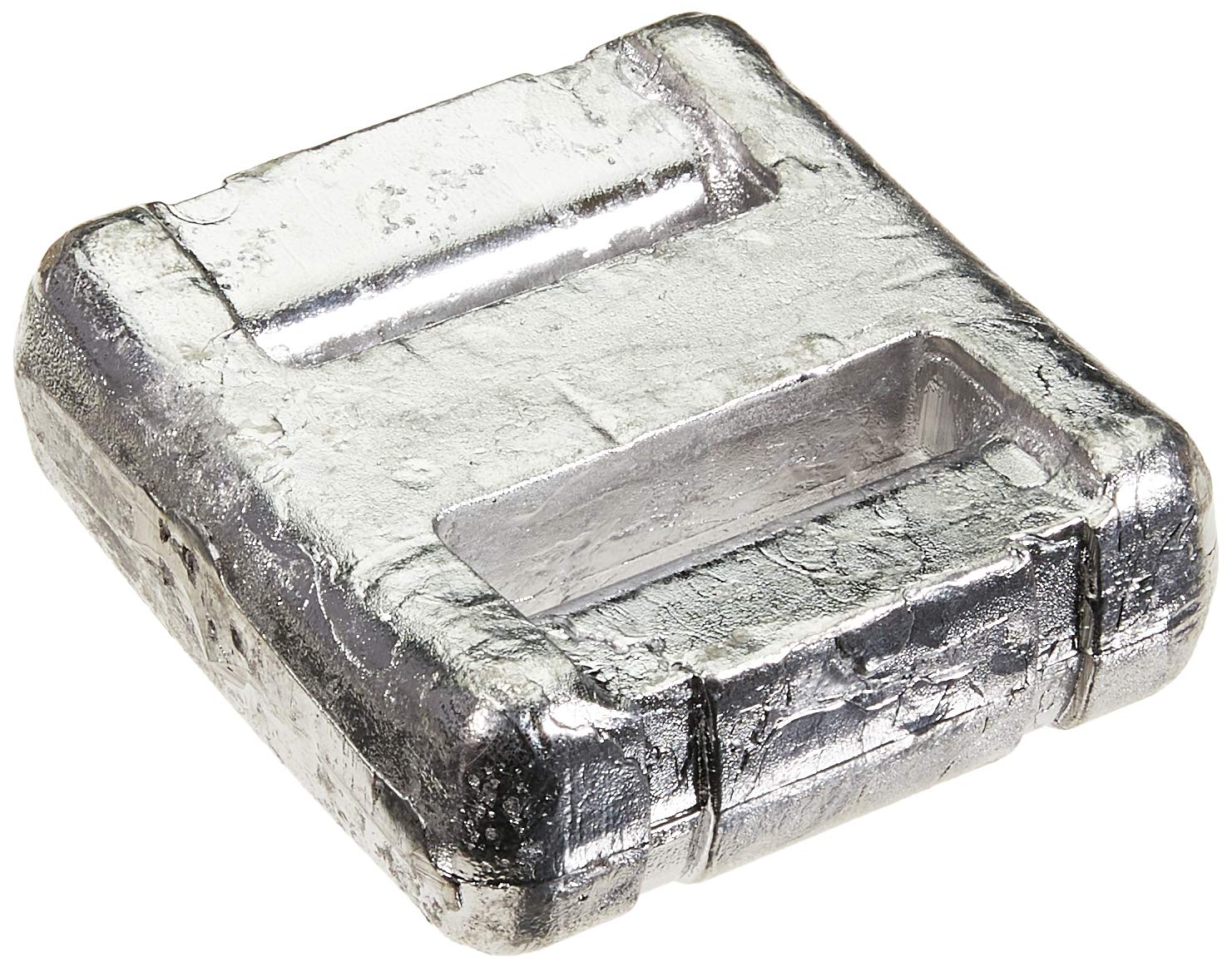SEAC Natural Lead Weight 2 kg – Scuba Diving Ballast for Weight Belts