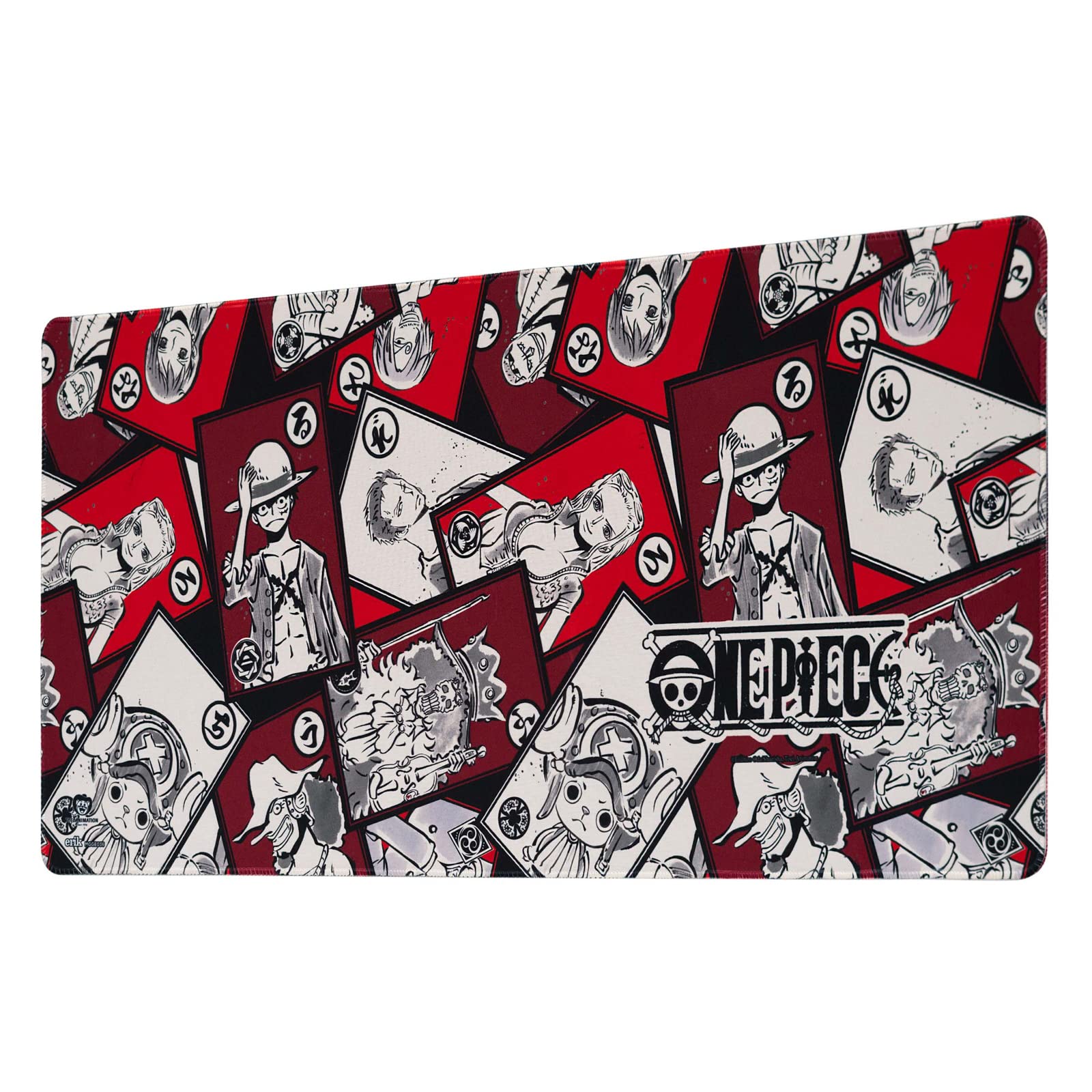 Grupo Erik One Piece Manga XXL Mouse Pad – Non-Slip Gaming Desk Mat
