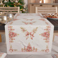 PETTI Artigiani Italiani – Pink Nutcracker Christmas Table Runner, 140x40cm