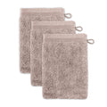 Möve Superwuschel Waschhandschuh 3er-Set – 100% Baumwolle, Cashmere