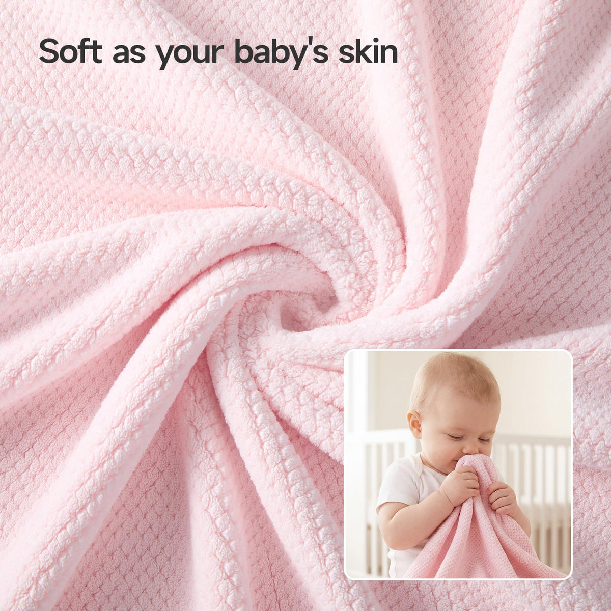 REDKISS 6 Pack Microfibre Towels set-450g/m²,Super Absorbent Towel for Bath - image 5
