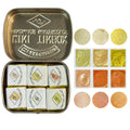CSY Art Gallery Metallic Watercolor Paint Set - 6 Handmade Shimmer Colors