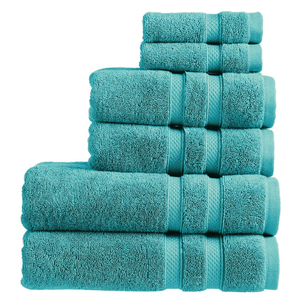 Christy Chroma 6-Piece Cotton Bathroom Towel Set | 675GSM Heavyweight