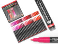 22 Red & Pink Acrylic Paint Pens, 0.7mm Extra Fine Tip Markers