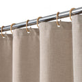 Duschvorhang Hotel Luxus – Leinen-Optik Taupe 150x200cm