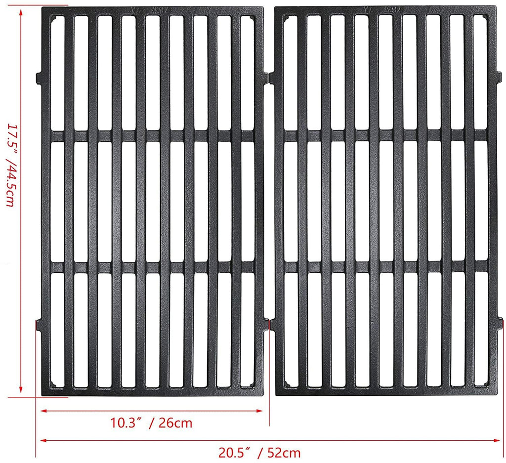 Denmay Cast Iron Grill Grates for Weber Spirit 200 Series E-210 S-210
