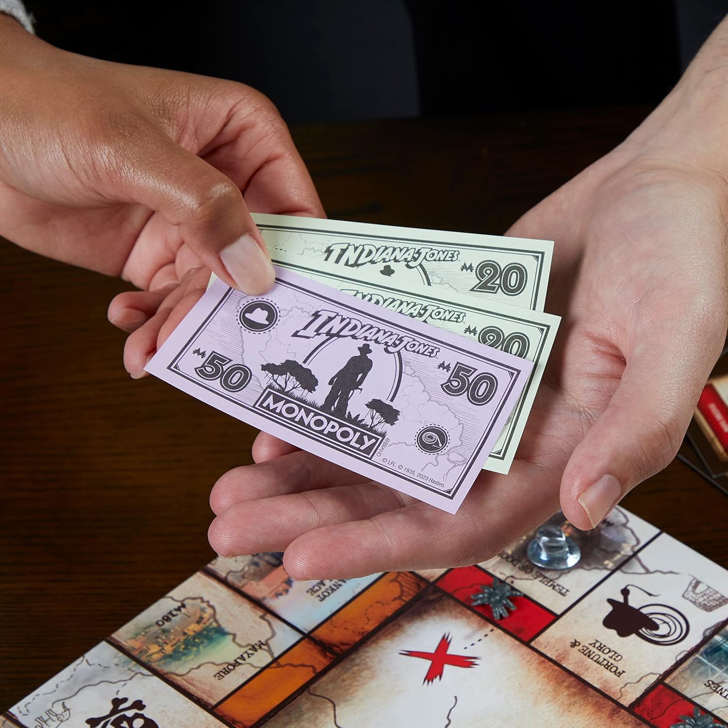 Monopoly: Indiana Jones Edition Board Game – Movie Inspired Collector Set