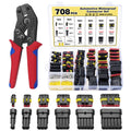 Mynoozi 708PCS Waterproof Car Electrical Wire Connector Kit | 1-6 Pin