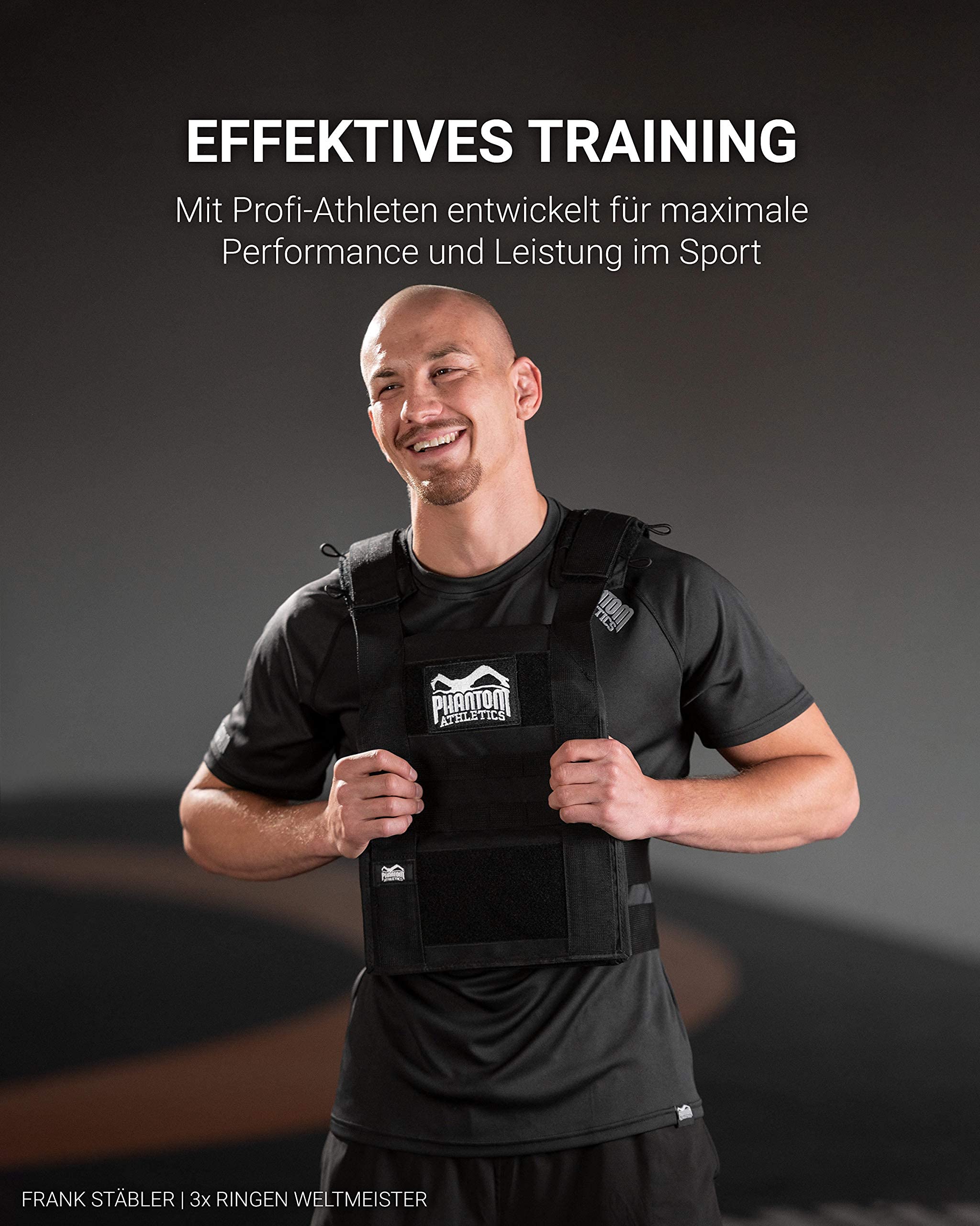 Phantom Athletics 9kg (20lb) Weight Plates Set for Training Vests
