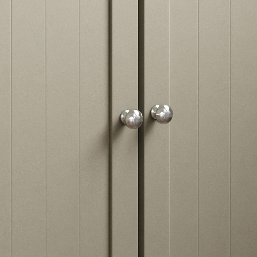 Bath Vida Priano Under Sink Bathroom Cabinet - Grey & Oak MDF Unit