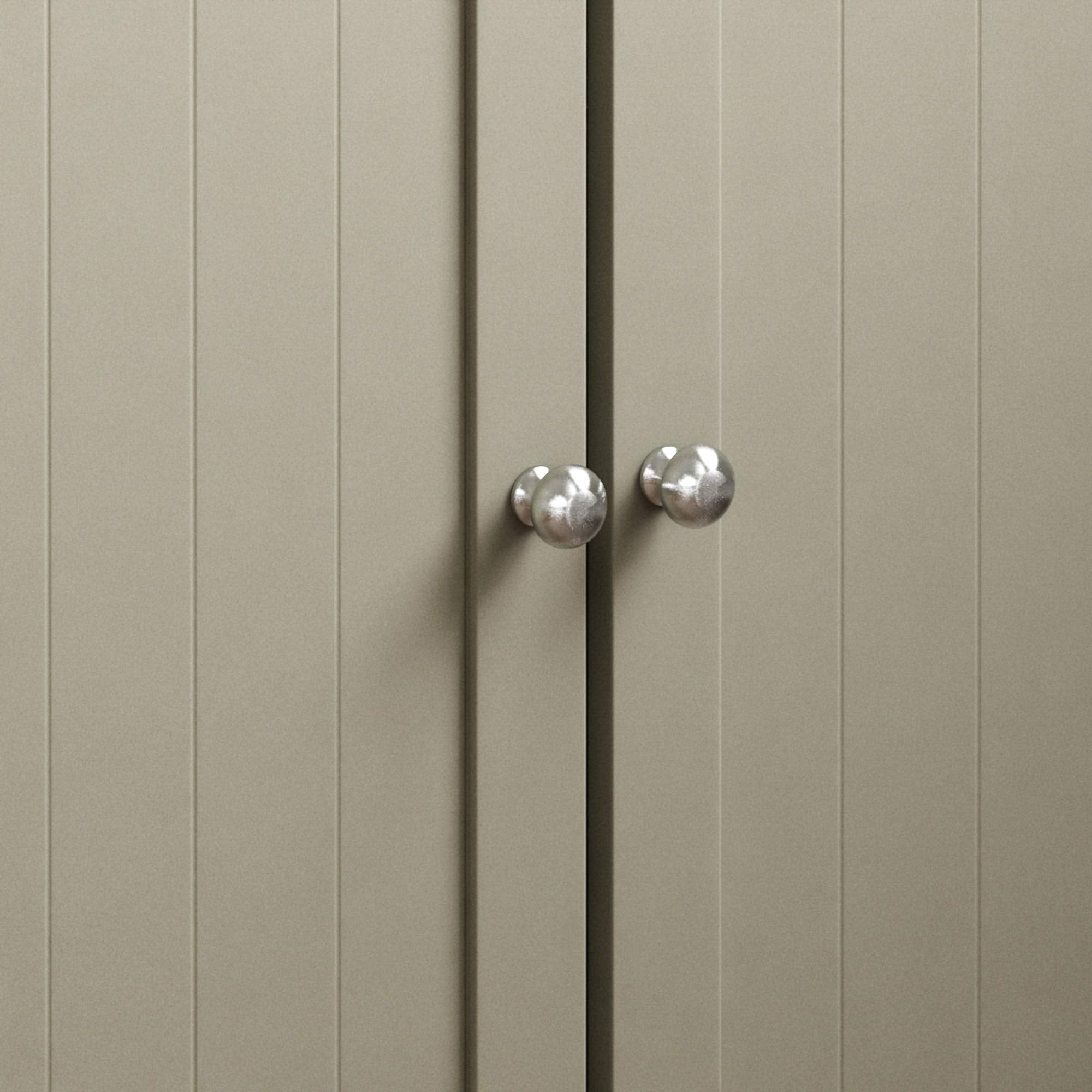 Bath Vida Priano Under Sink Bathroom Cabinet - Grey & Oak MDF Unit