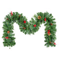 Uten 7.2ft Christmas Garland | Artificial Greenery with Pine Cones & Berries