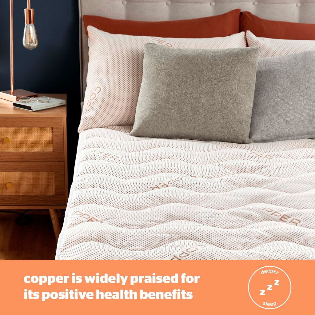Silentnight Copper Infused Mattress Topper – Super King Anti-Bacterial