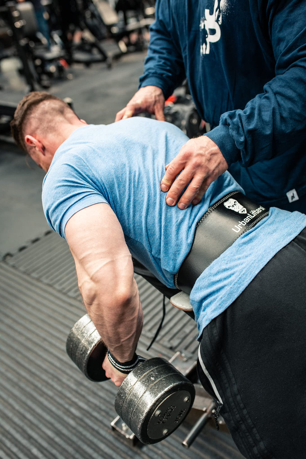 Urban Lifters Leather Weight Lifting Belt | 4" Padded Lumbar Support