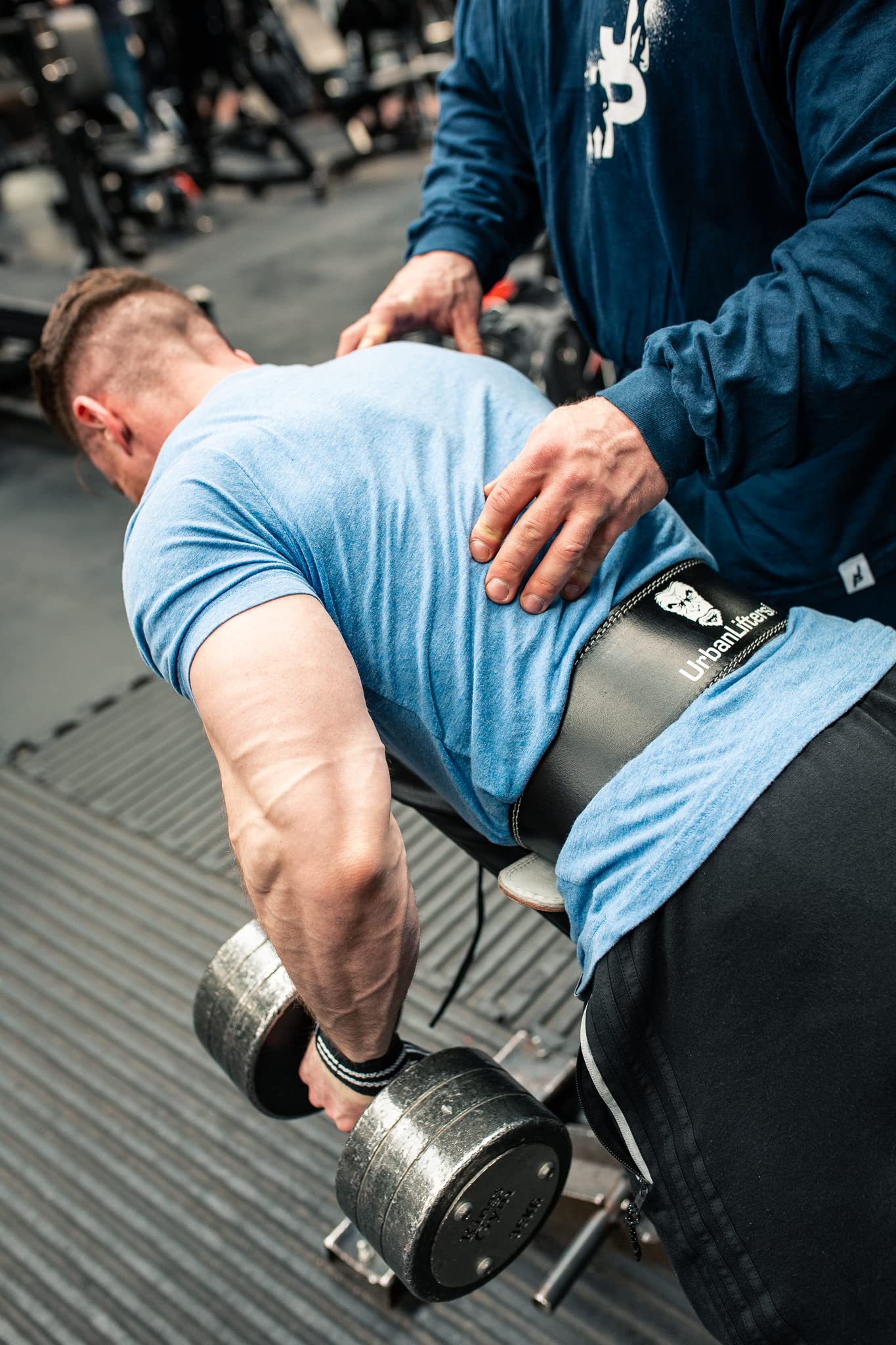 Urban Lifters Leather Weight Lifting Belt | 4" Padded Lumbar Support