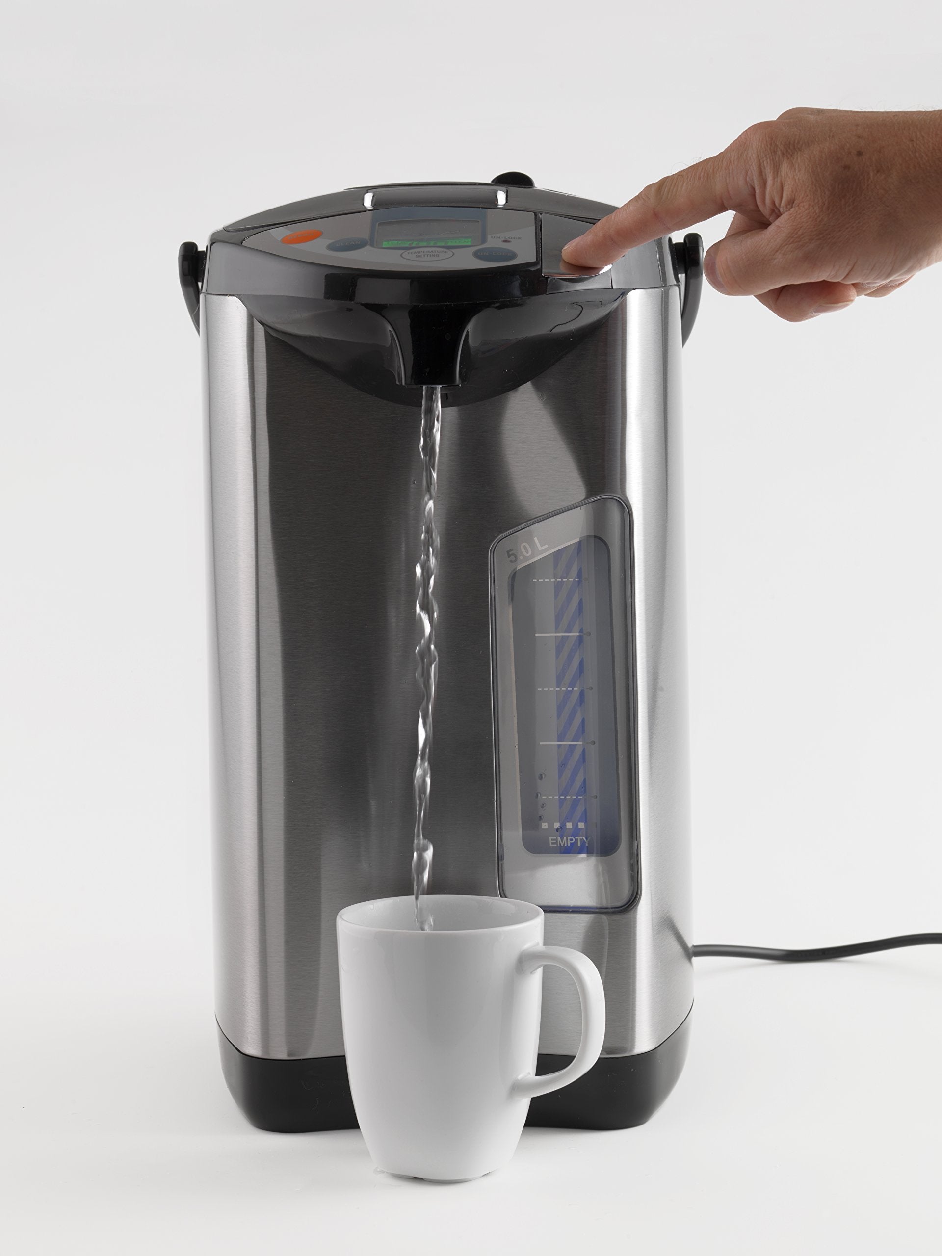 Addis 3.2L Thermo Pot Instant Hot Water Boiler Dispenser | Stainless Steel