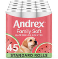 Andrex Watermelon Wow Scented Toilet Rolls – Bulk Buy 45 Pack