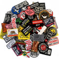 AXEN 20-Piece Tactical Morale Patch Bundle | Full Embroidery Hook & Loop