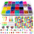 Loom Bands Set - 11880+ Rubber Bands Bracelet Making Kit