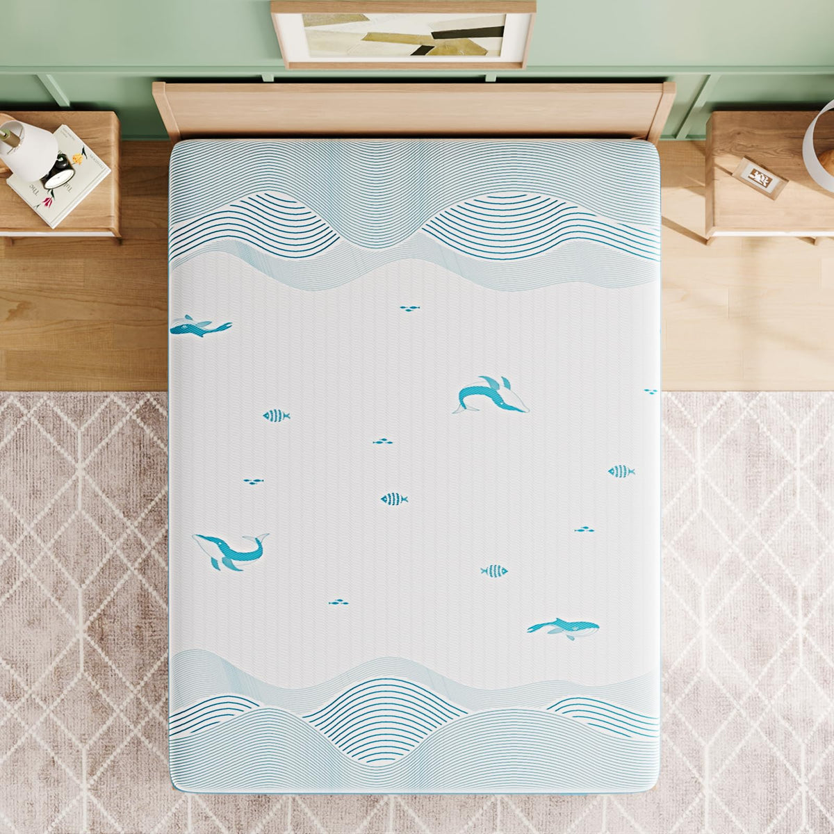 Vesgantti 16CM Ocean-Inspired Memory Foam Mattress - Single, Medium - image 5