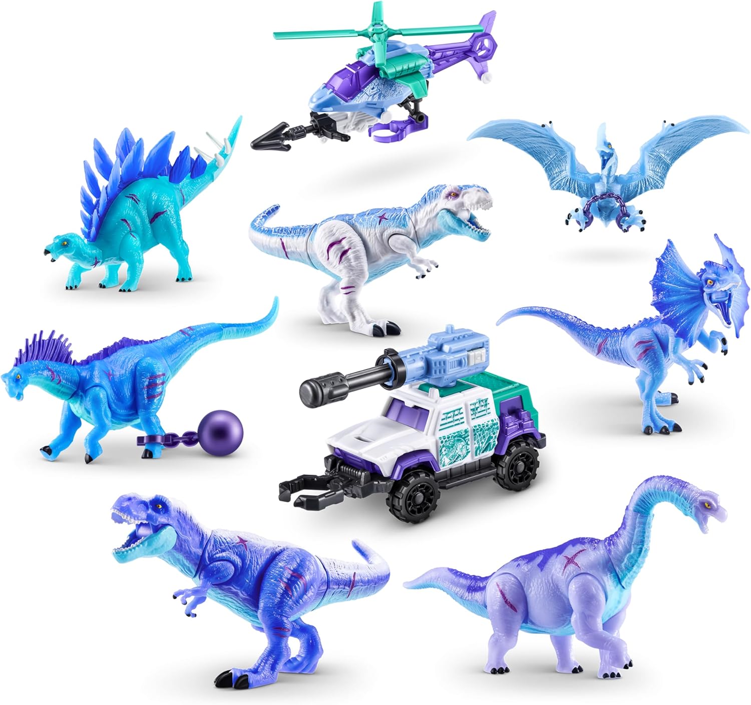 Snaps 5 Surprise Dino Strike Ice Age Series 6 Collectible Battle Toy