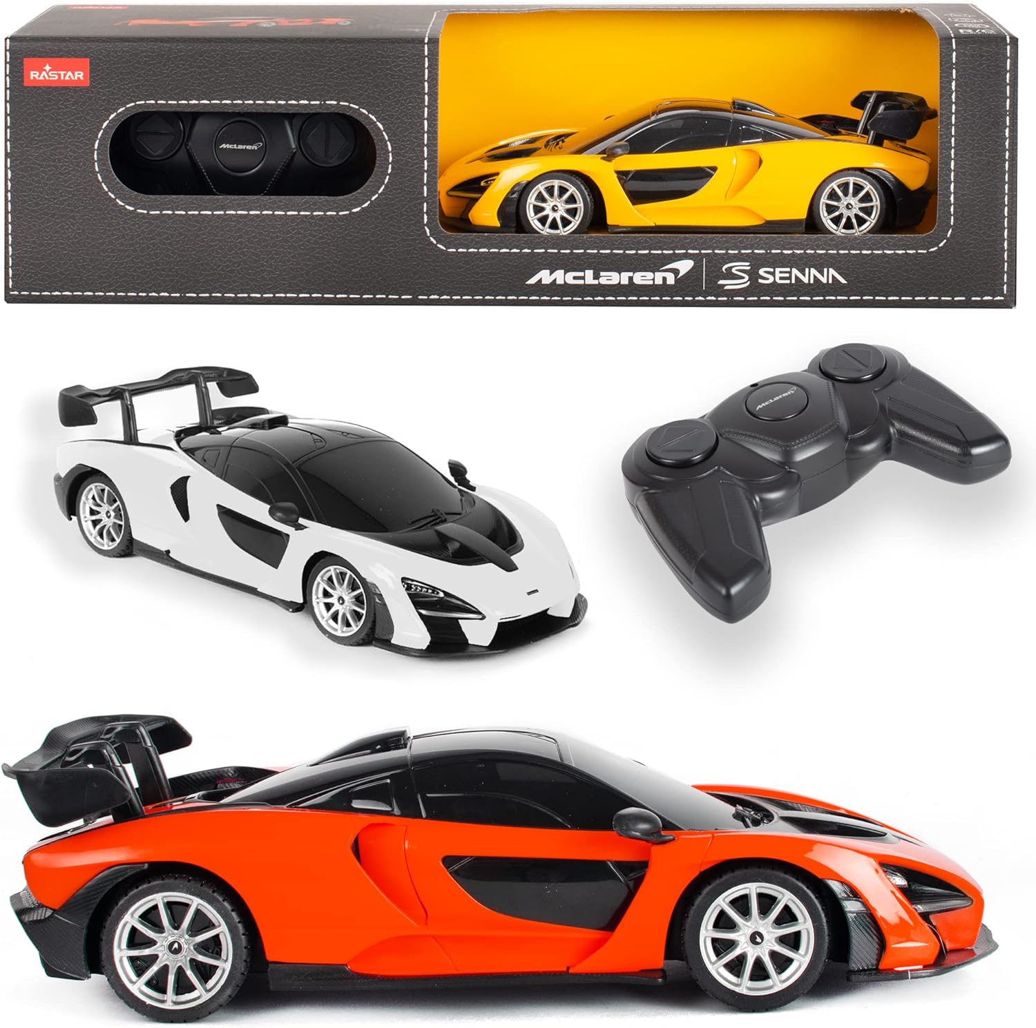 McLaren Senna Remote Control Car – 1:24 Scale RC Model Toy by Snaps