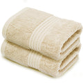 Makooz Premium 700 GSM Hand Towels for Bathroom 2 Pack – 100% Natural Ring-Spun Egyptian Cotton – Luxurious Ultra Soft, Quick Dry, Absorbent - image 1