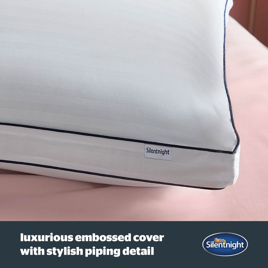 Silentnight Hotel Collection Luxury Pillows – 2 Pack Box Wall Design
