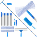 COZCLAM 3m Window Squeegee Cleaner Kit | 3-in-1 Telescopic Pole Tool