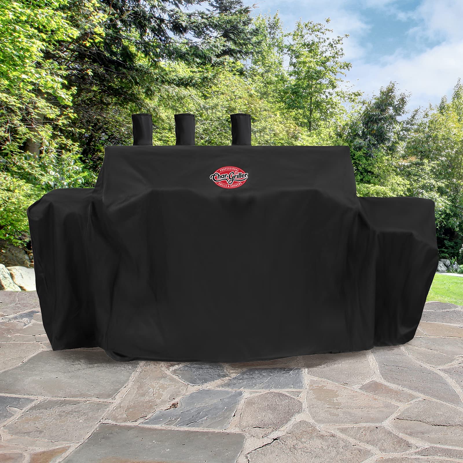 Char-Griller Duo Barbecue Cover – Weatherproof Grill Protection