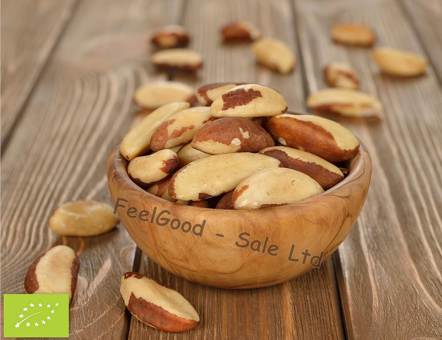 Organic Brazil Nuts – 1kg Whole Raw Vegan Superfood