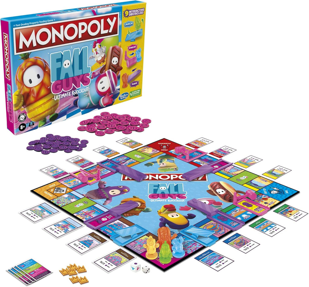 Monopoly: Fall Guys Ultimate Knockout Edition Board Game by Snaps