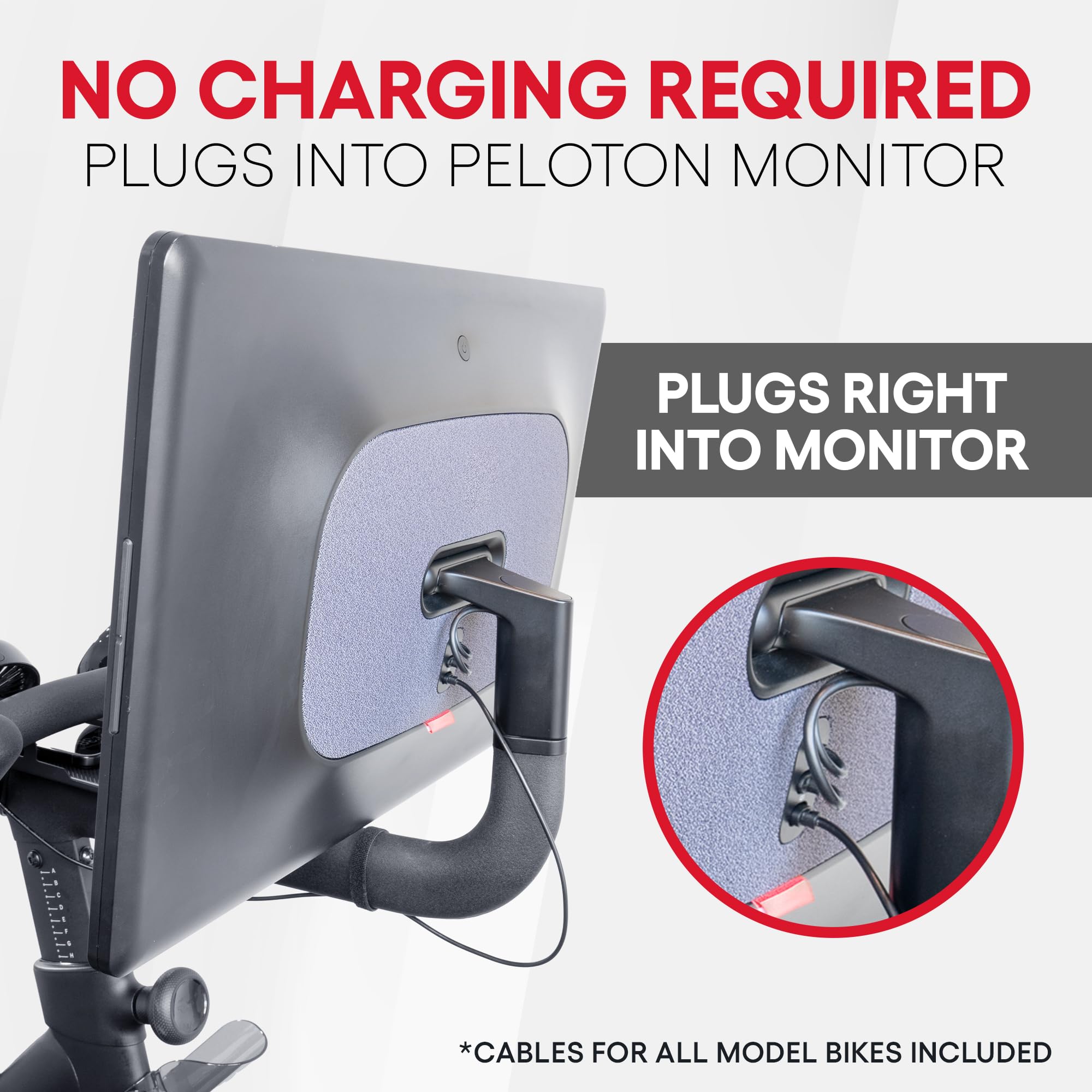 Dual Fans for Peloton Bike with Metal Phone Tray | USB Powered
