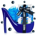 BRUBAKER Blueberry 6-Piece Bath and Shower Gift Set in Ceramic Stiletto