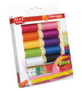 Gütermann Sew-All Thread Set - 10 Spools (100m) with Measuring Tape