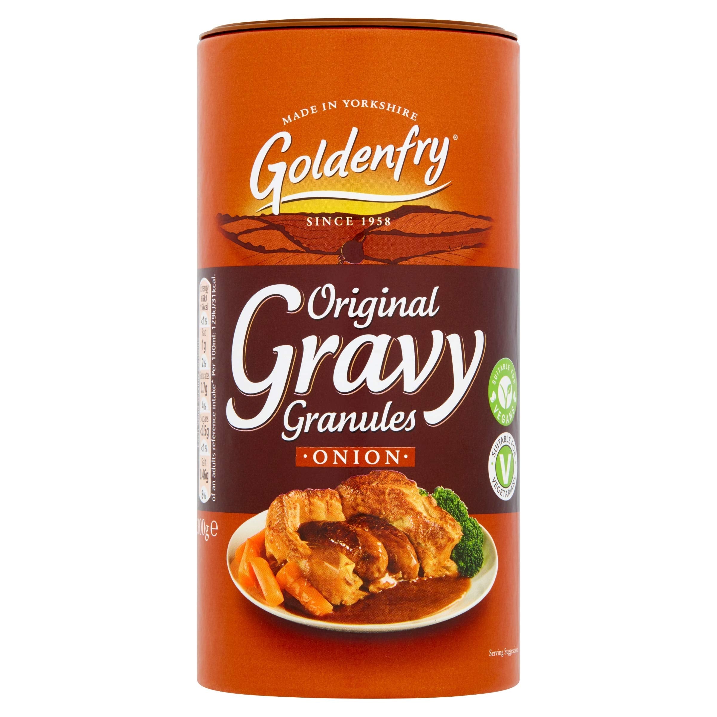 Goldenfry Onion Gravy Granules – Instant Savory Sauce, 6 x 300g Pack