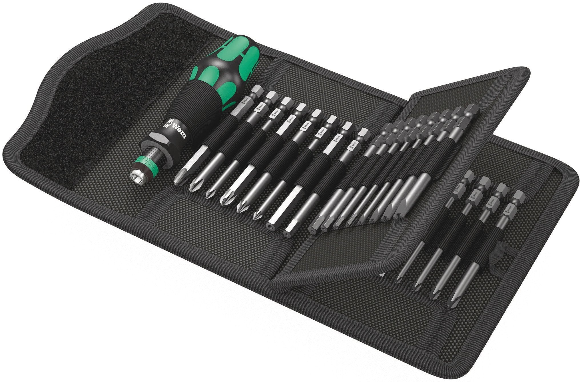 Wera Kraftform Kompakt 62 Screwdriver Set - 33 Piece Precision Bit Kit