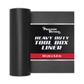 Professional Tool Box Liner – 16" x 16ft Non-Slip Black Mat