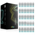 STIGMA 50Pcs Tattoo Cartridge Needles – Mixed #12 Standard Disposable Set