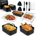 11-Piece Ninja Air Fryer Accessories Set with Silicone Liners
