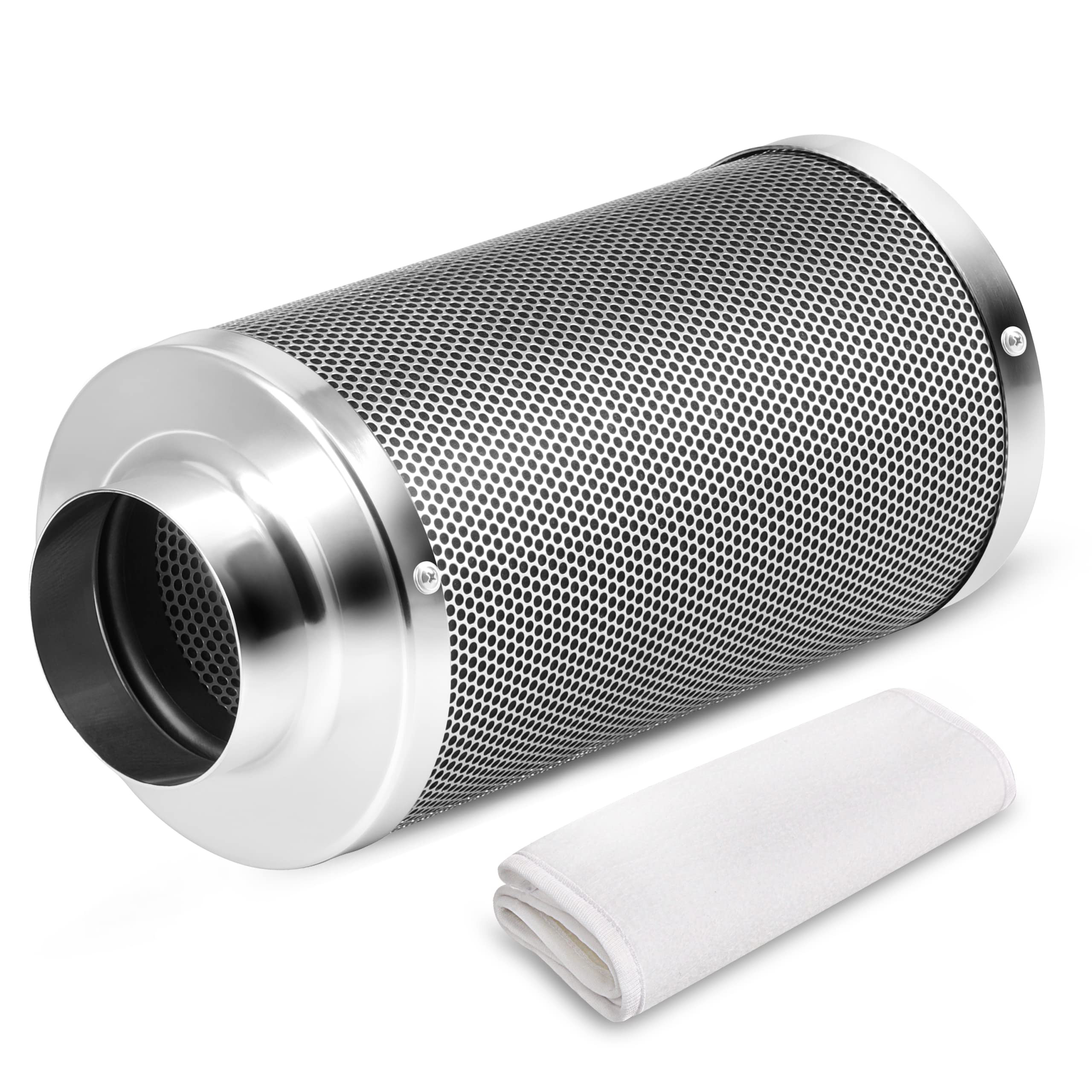 iPower 4" Air Carbon Filter | 4" x 14" Australian Charcoal Odor Scrubber