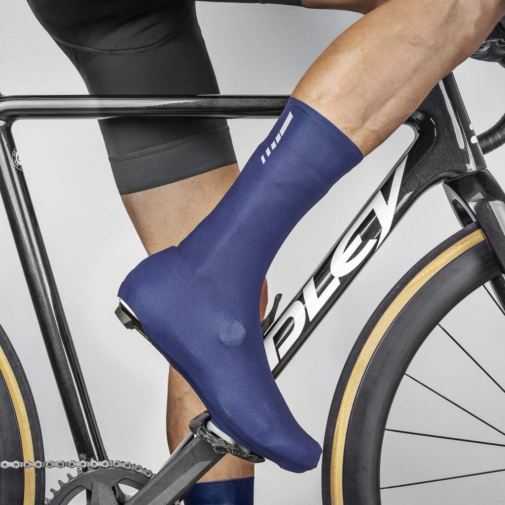 GripGrab RaceAero TT 2nd Gen Cycling Shoe Covers – Navy Blue, Medium