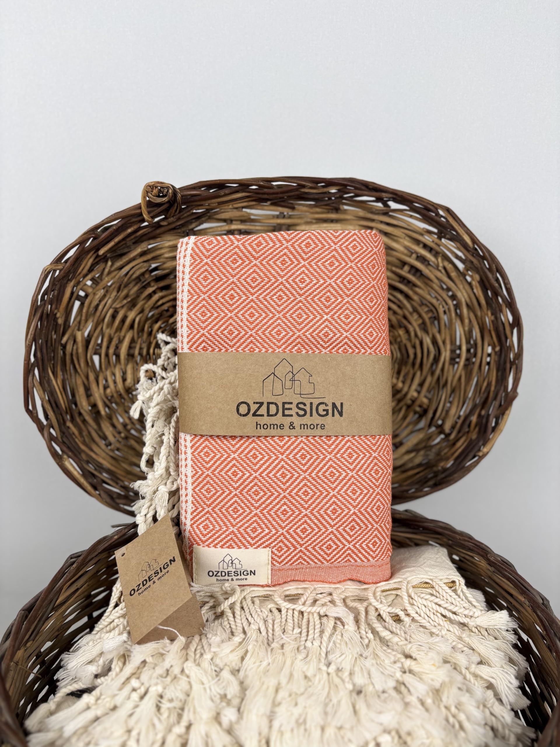 DILAY Turkish Towel – 100% Cotton Peshtemal Quick Dry Hammam Towel