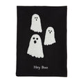 Mud Pie Ghost Bead Cotton Hand Towel – Halloween Bathroom Decor, 26x14