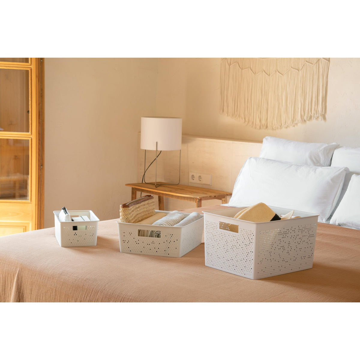TATAY Storage Basket Bohol BPA-Free Stackable Design Modular Storage Design - image 5
