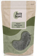 Busy Beans Organic Black Sesame Seeds – 1kg Bulk Superfood Seeds