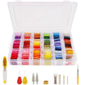 Handi Stitch 148 Piece Embroidery Floss Set | 110 Colors & Storage Box