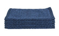 Everplush Diamond Jacquard Quick-Dry Washcloths - 6 Pack, Navy